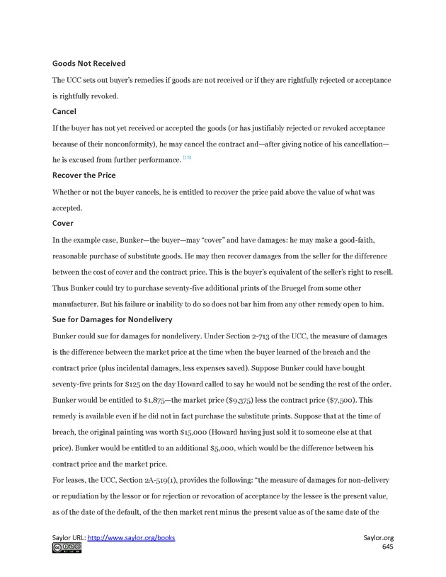 Business Law and the Legal Environment - Page 645